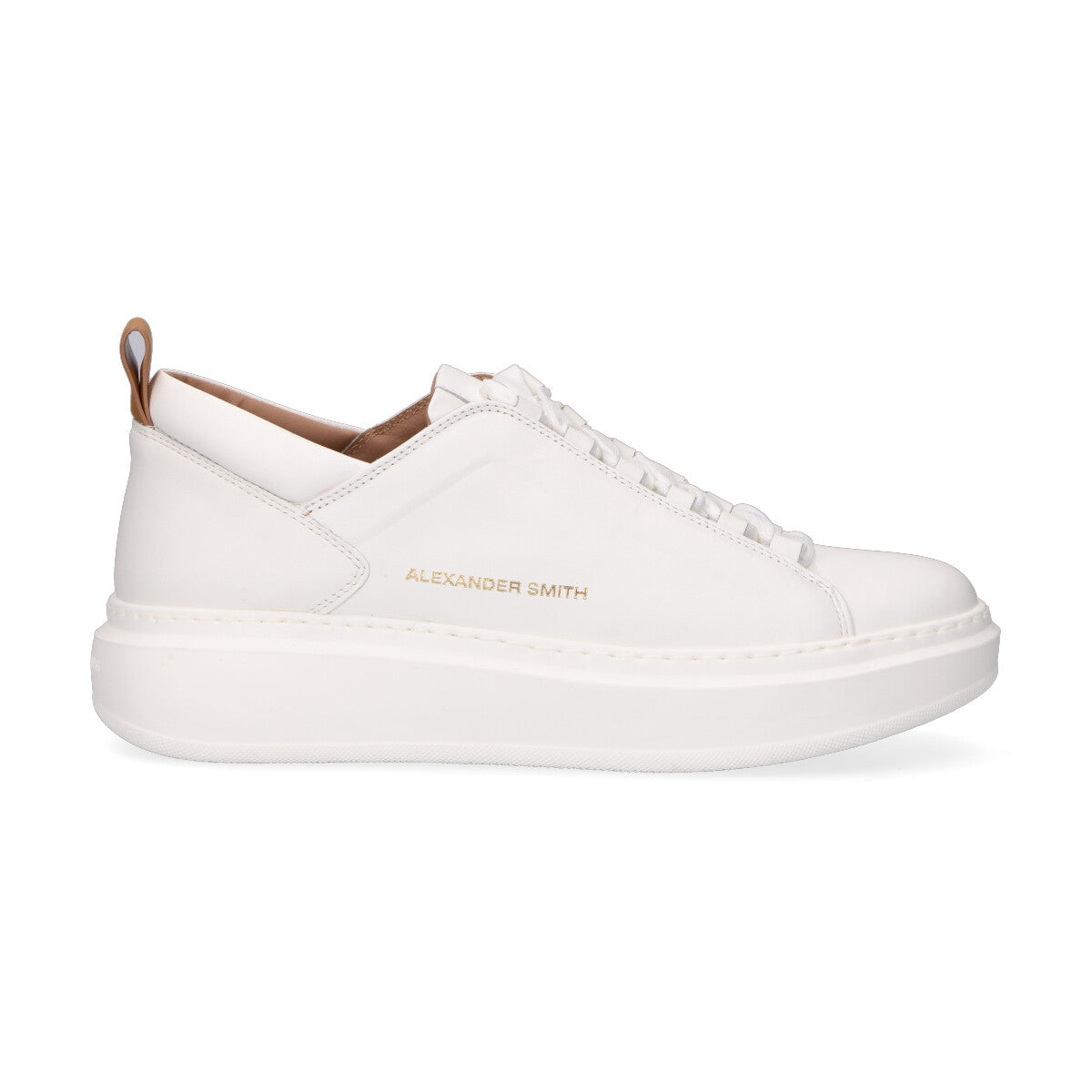 Alexander Smith sneaker Wembley High bianca