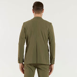 RRD giacca monopetto tessuto tecnico verde chiaro