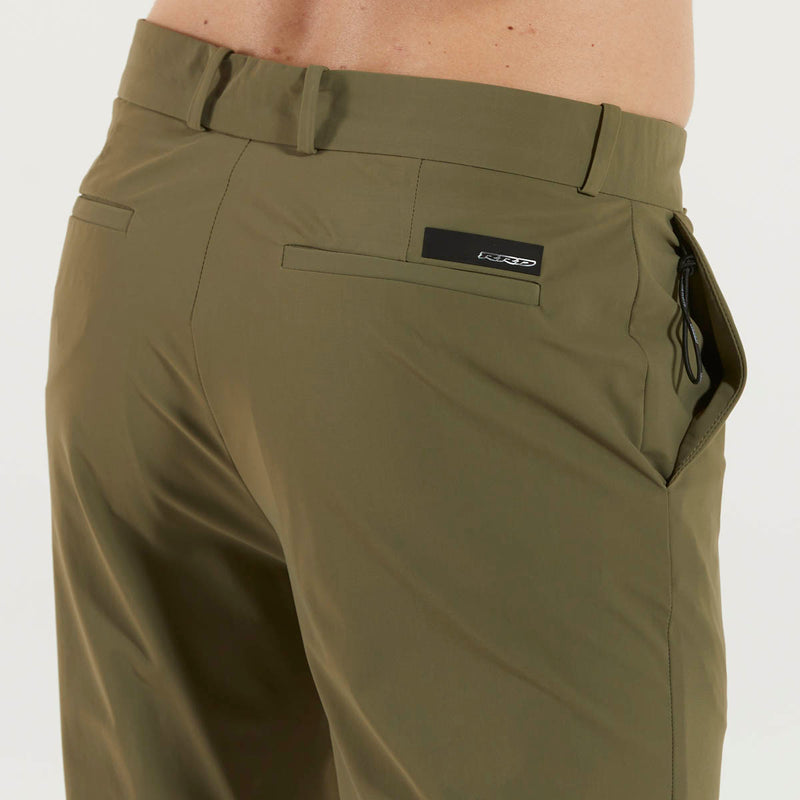 RRD pantalone elegante tessuto tecnico verde
