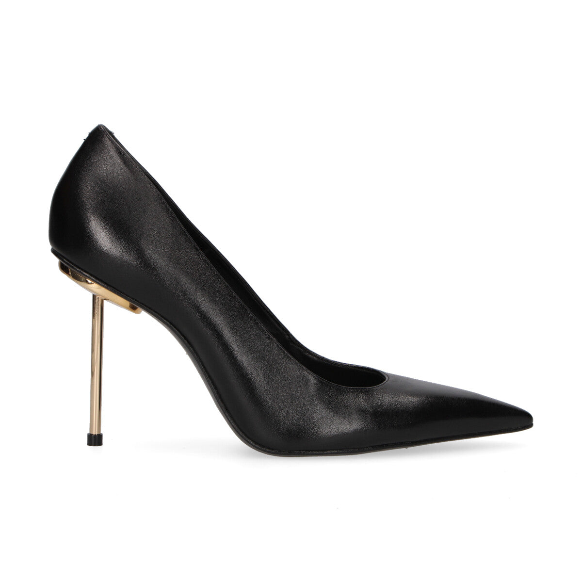Schutz decolltè in pelle nera