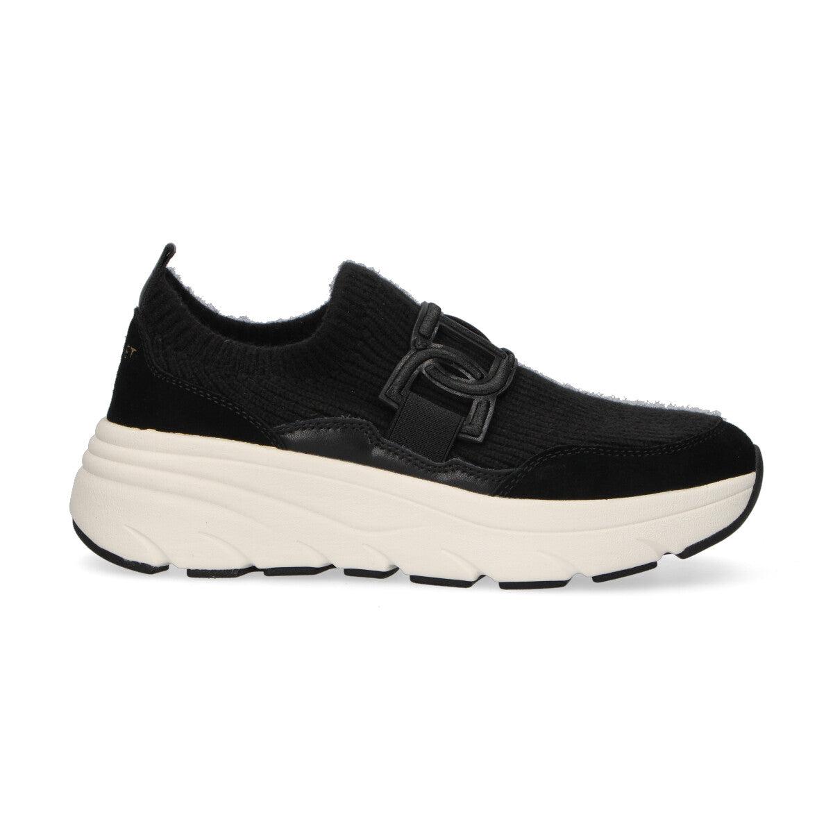 Twinset sneaker running in tessuto nera