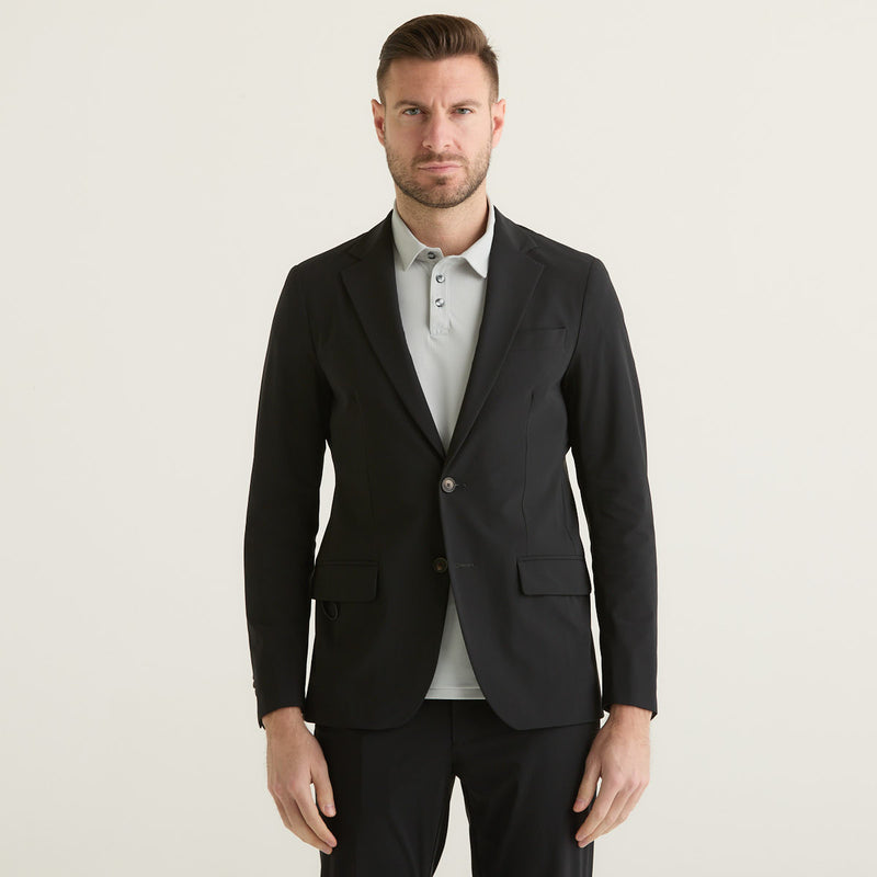 Rrd giacca monopetto Surflex in tessuto nero