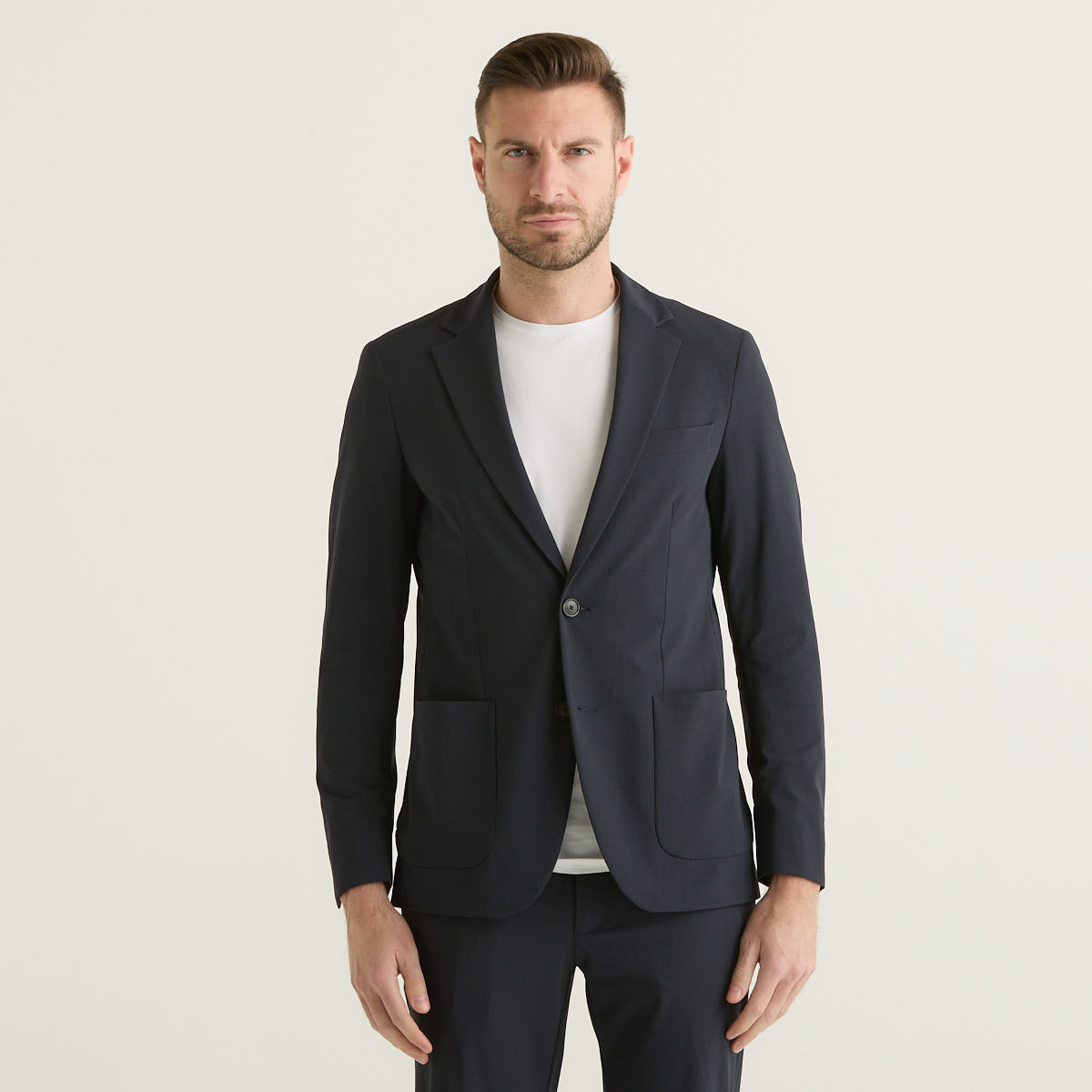 Rrd giacca monopetto Surflex Micro tessuto blu