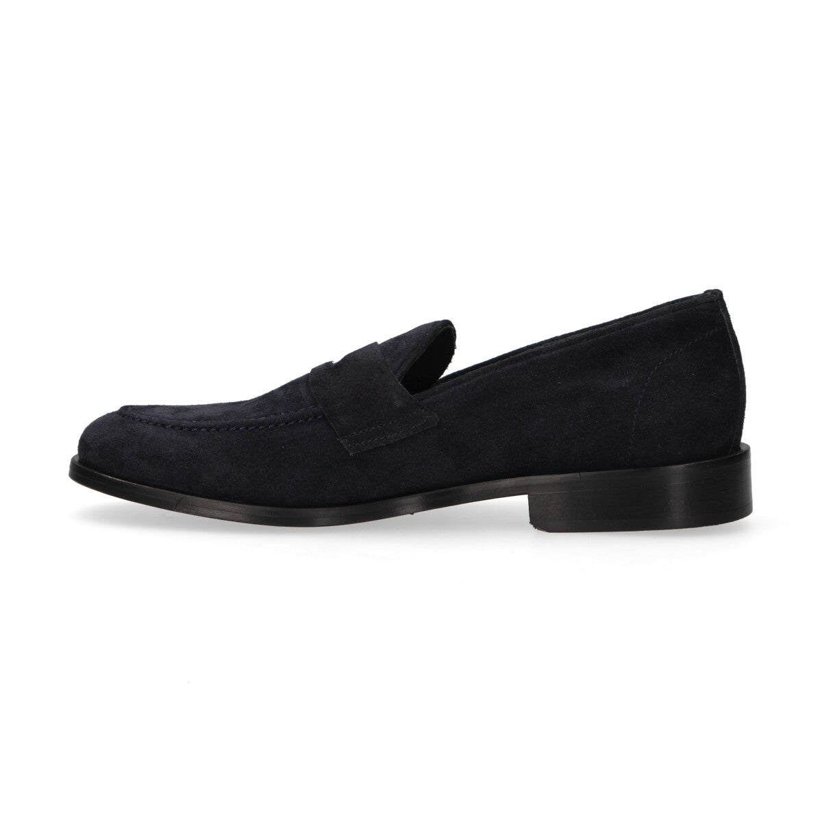 Pawelk's mocassino in camoscio blu