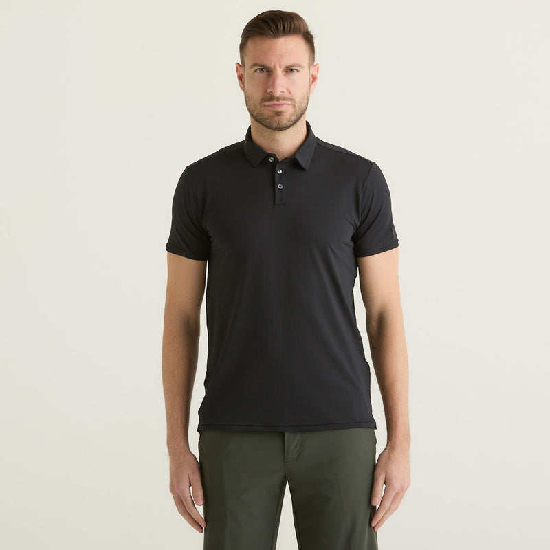 Rrd polo Dyn in tessuto nero