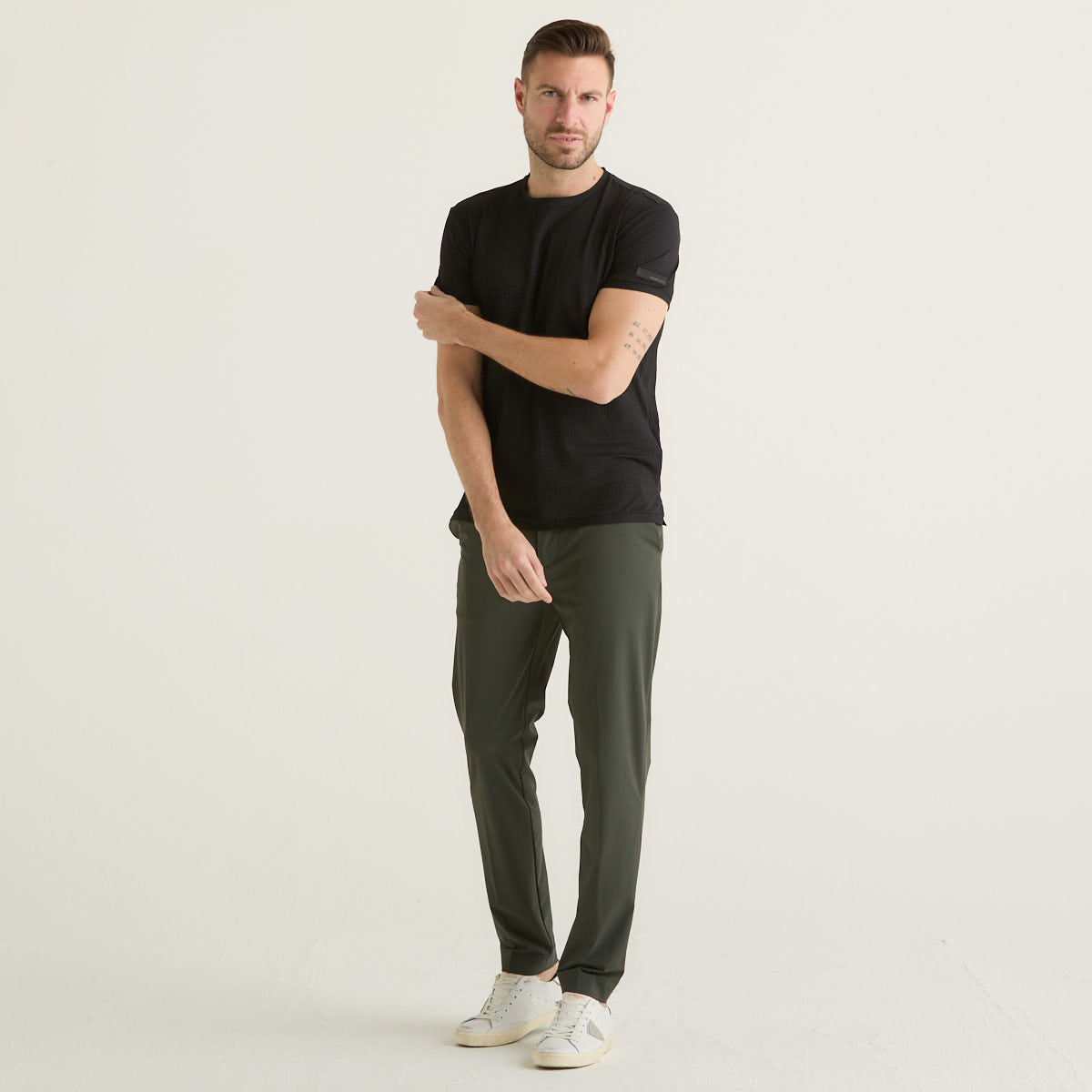 Rrd pantalone Surflex Chino Jo in tessuto verde
