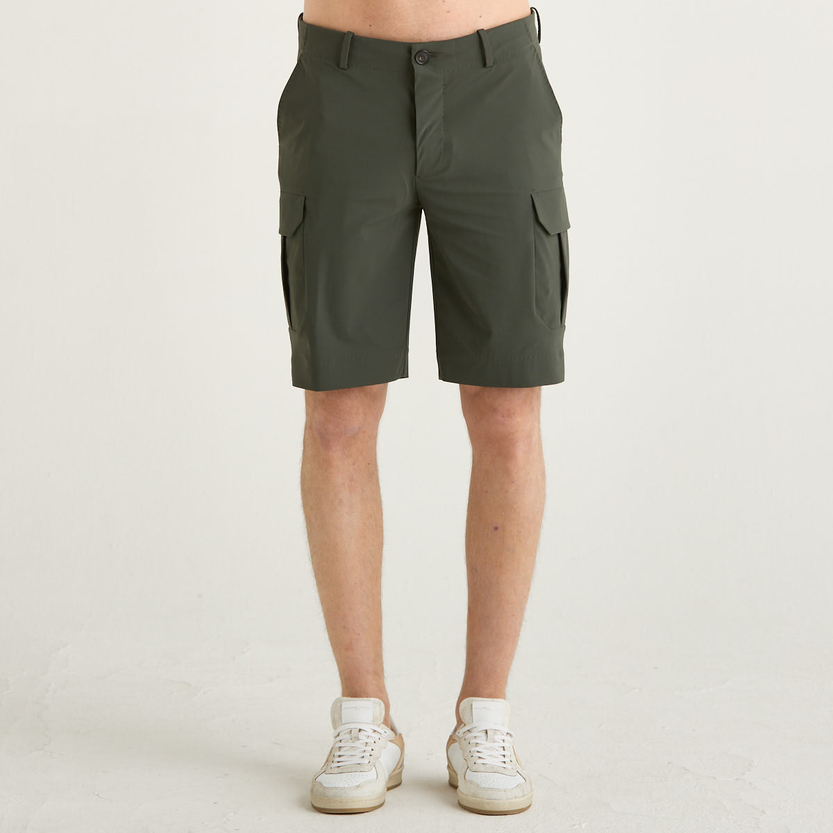 RRD bermuda tasconato in tessuto verde militare