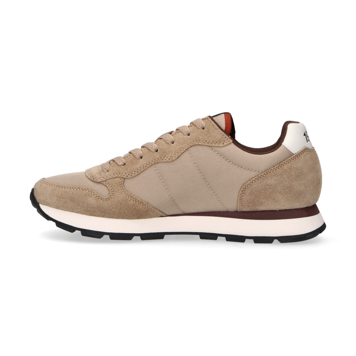 Sun68 sneaker Tom Solid in camoscio beige