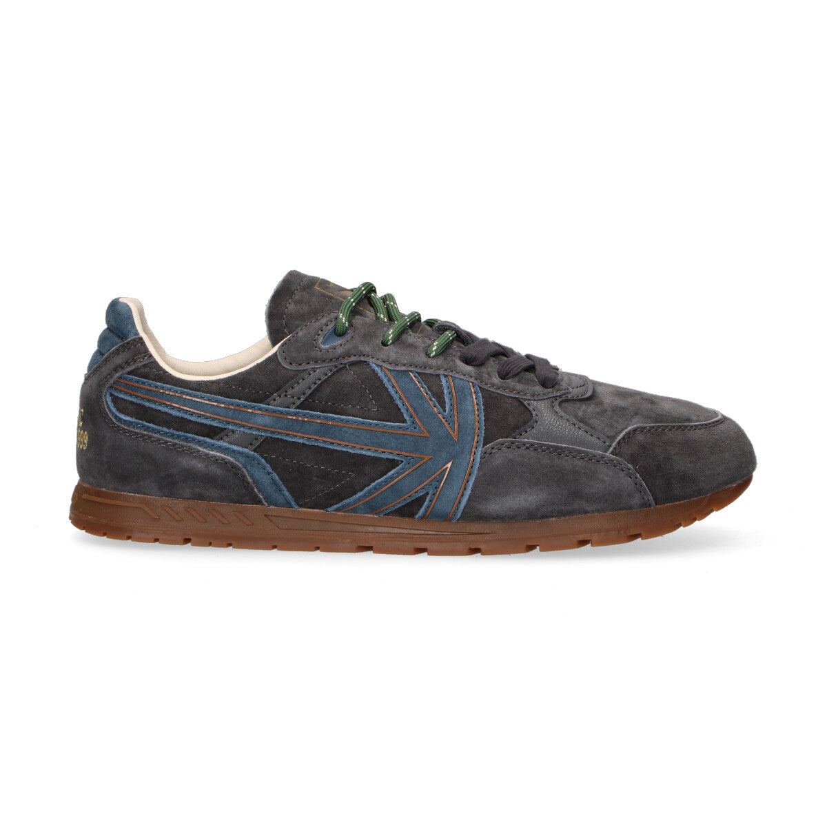 Kaotiko sneaker Seattle in camoscio grigio