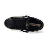 Crime London sneaker SK8 Deluxe Mid nero oro