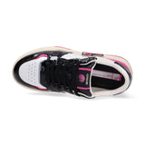 Crime London sneaker Off Court og nero fuxia