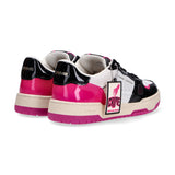 Crime London sneaker Off Court og nero fuxia