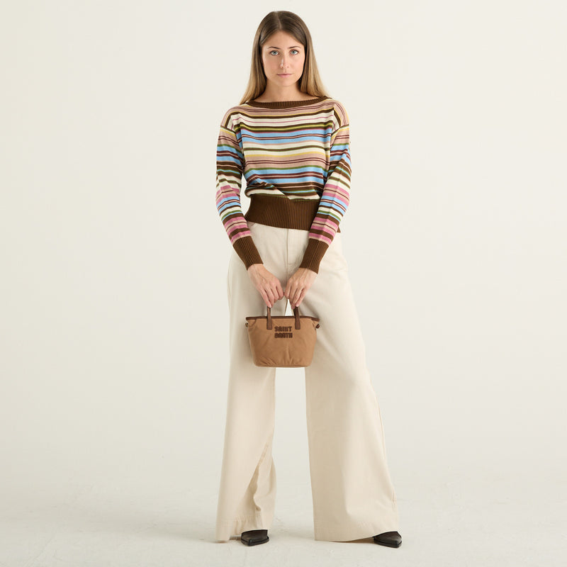 Weekend Max Mara maglia donna multicolor a righe Zinnia WKDZINNIA-016