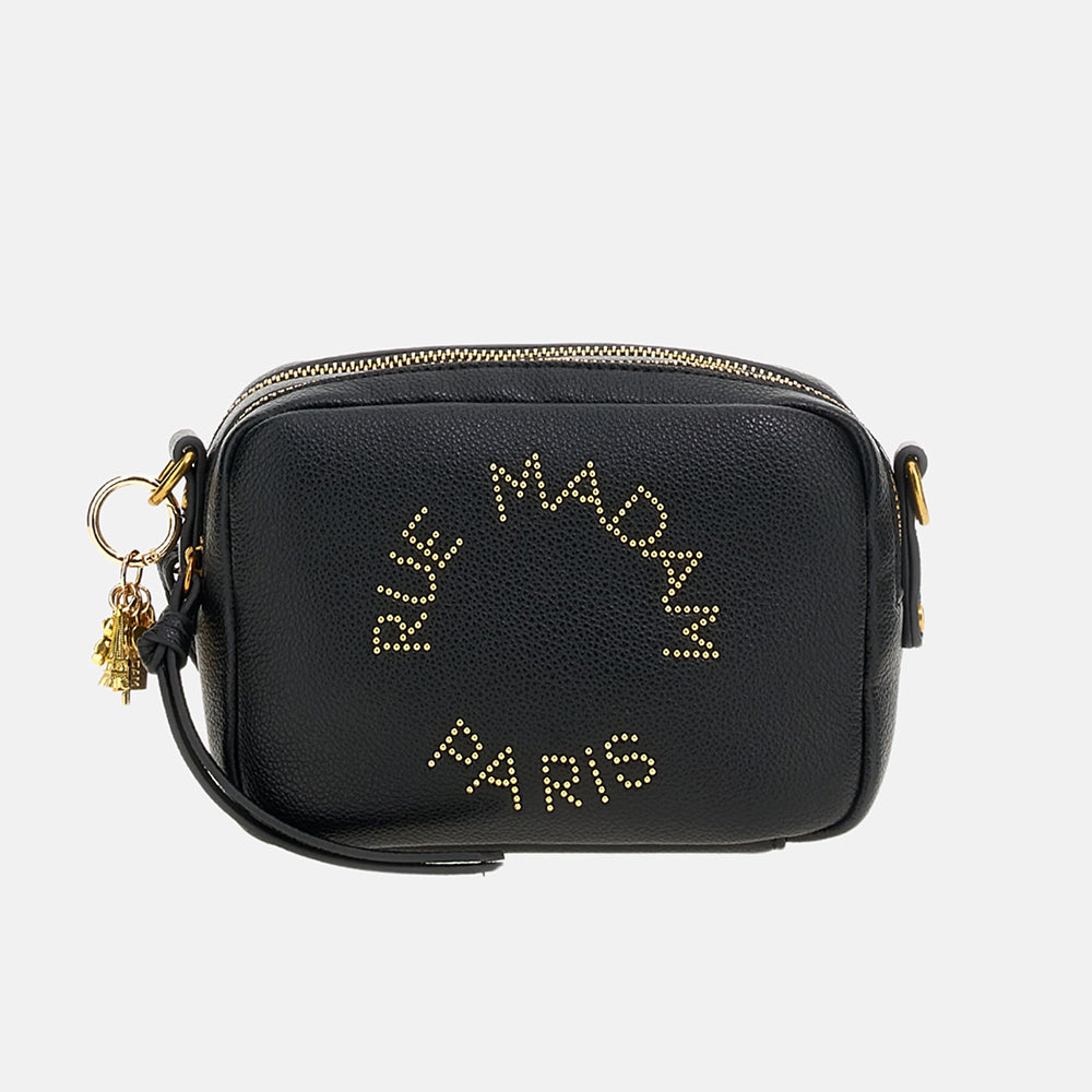 Rue Madame Paris borsa La Camera pelle nera