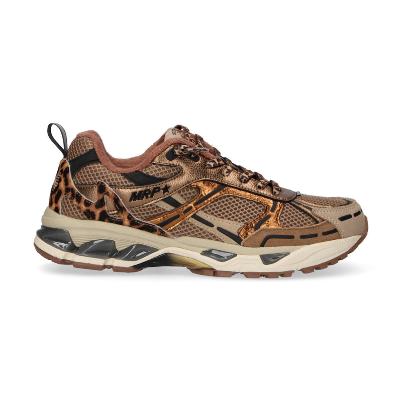MRP Star sneaker Melrose sabbia leopard