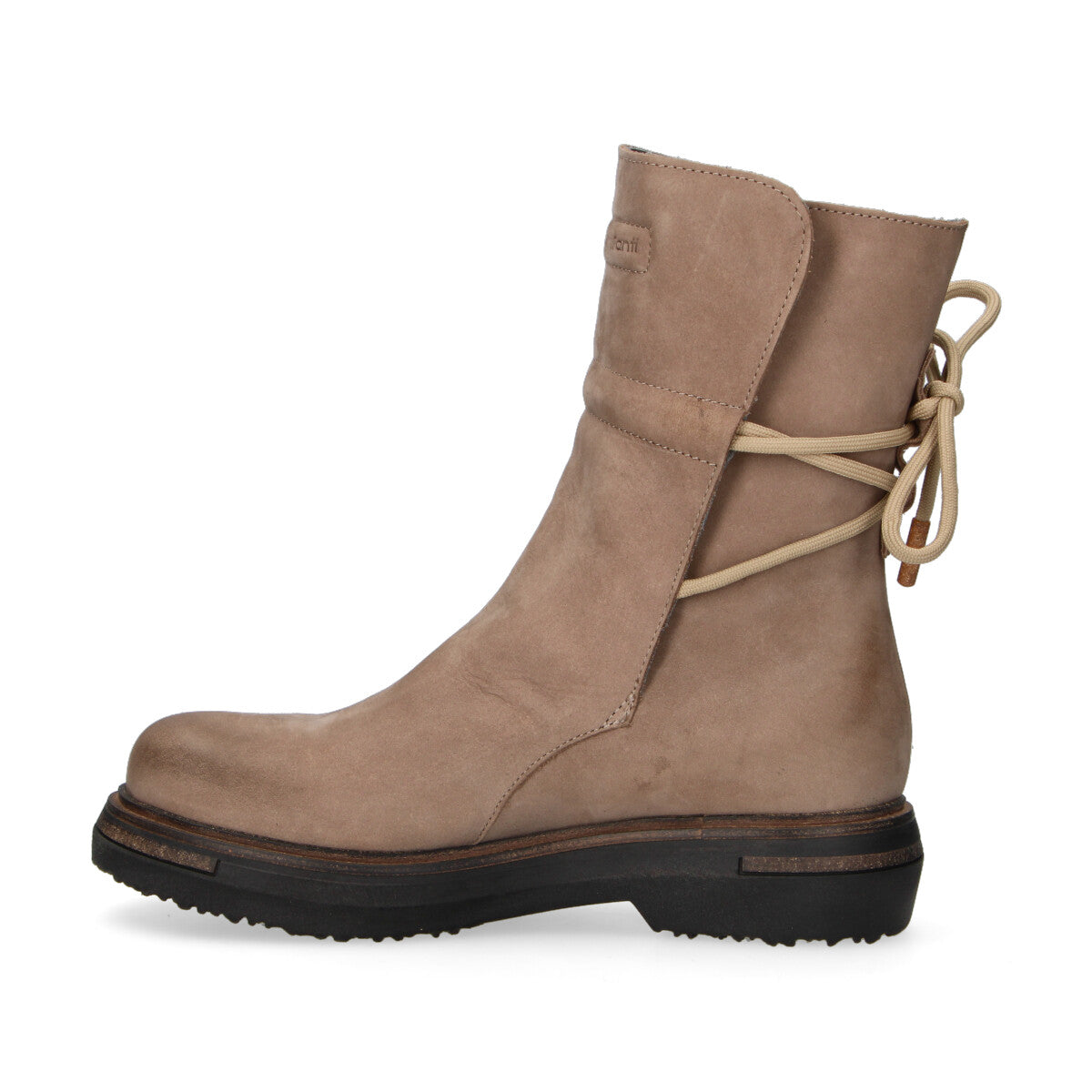 Patrizia Bonfanti boots Open in nabuk beige