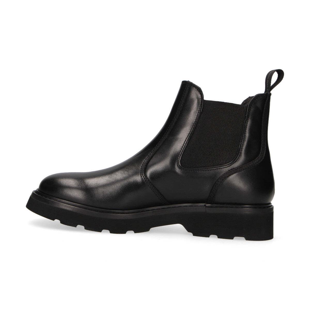 Woolrich beatles in pelle nera