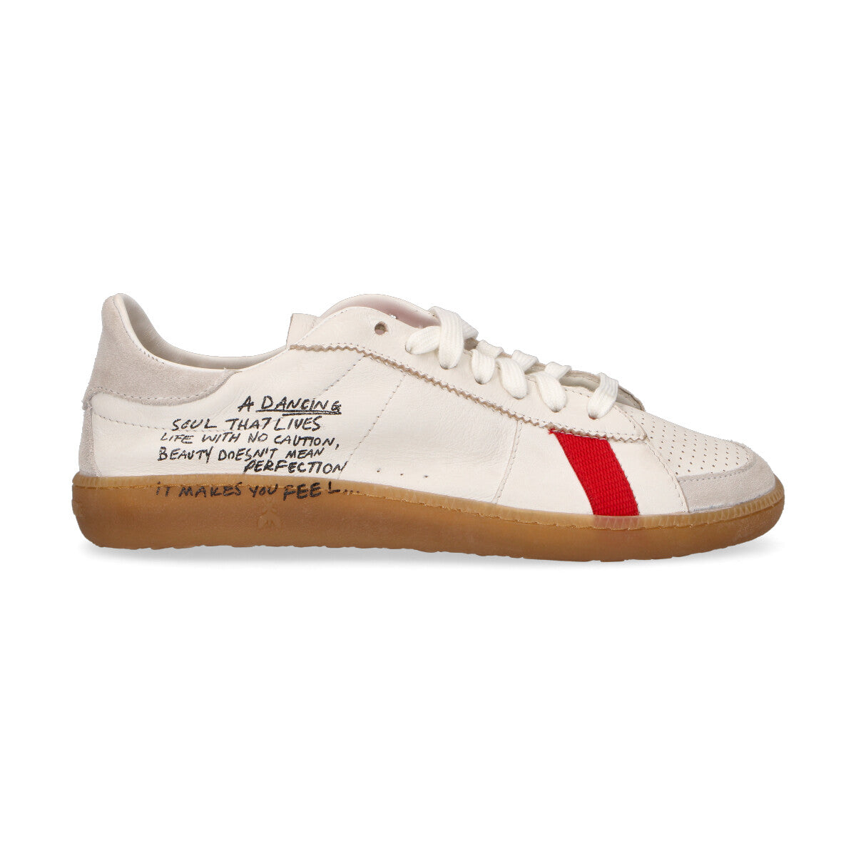 Patrizia Pepe sneaker in pelle bianca