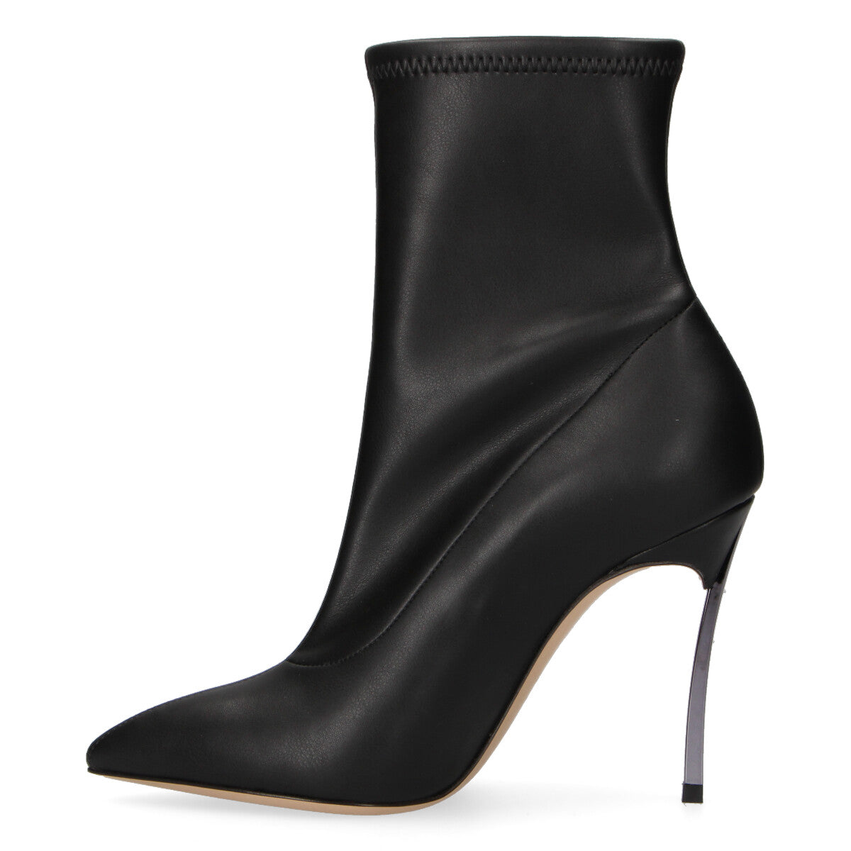 Casadei tronchetto Blade in pelle nera