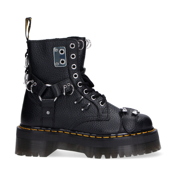 Dr Martens anfibo Jadon HDW nappa nero