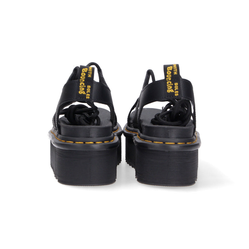 Dr Martens sandalo Nartilla XL pelle nera