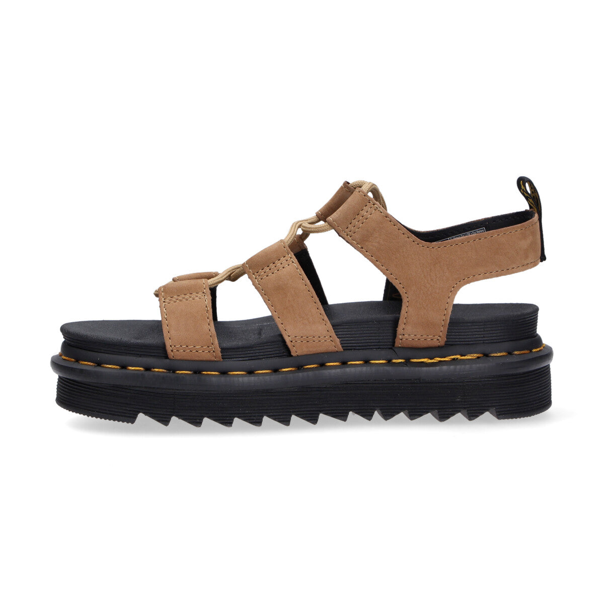 Dr Martens sandalo Nartilla nabuk beige