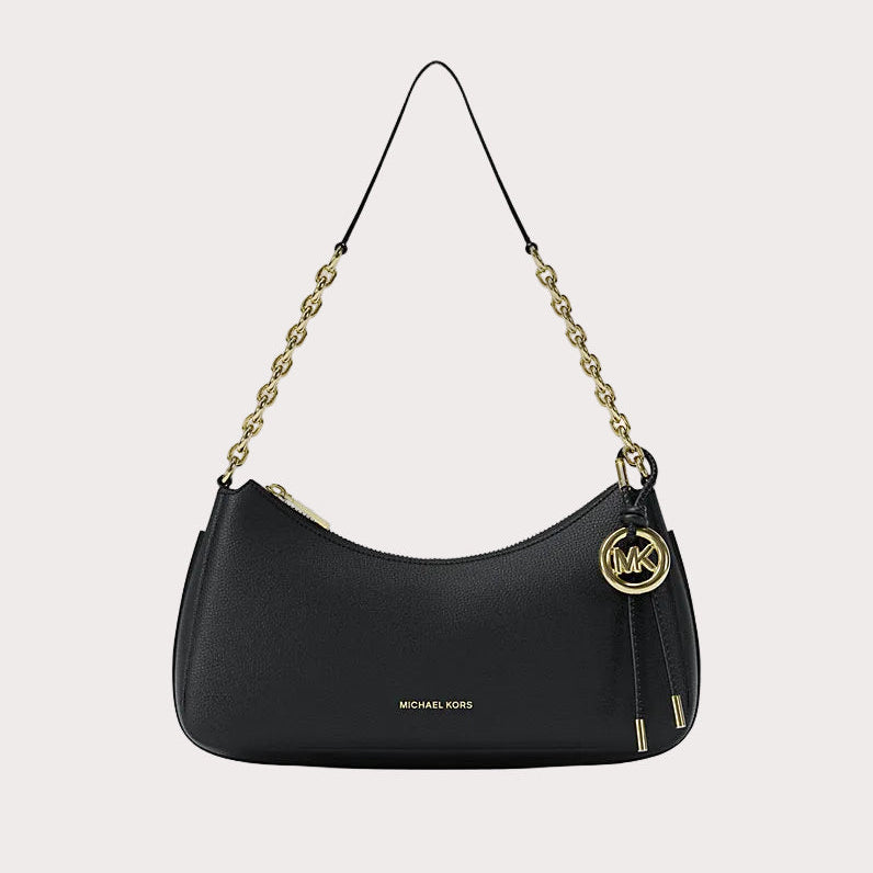 Michael Kors borsa Nolita media Nabuk con catena