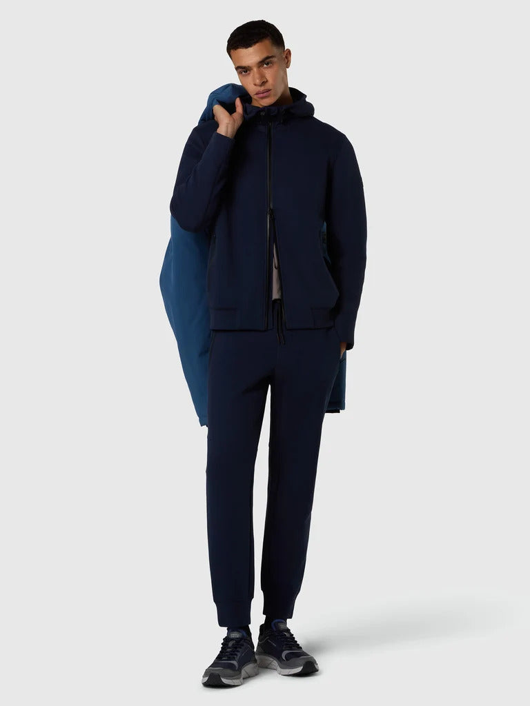 North Sails Pantaloni della tuta in piqué scuba navy blue
