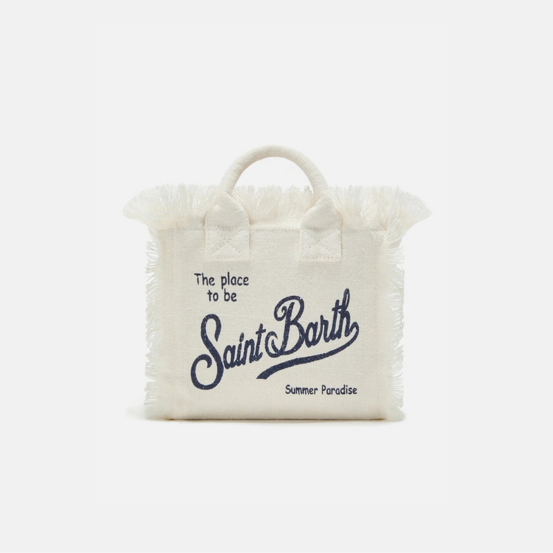 Mc2 Saint Barth Vanity mini in lino bianca