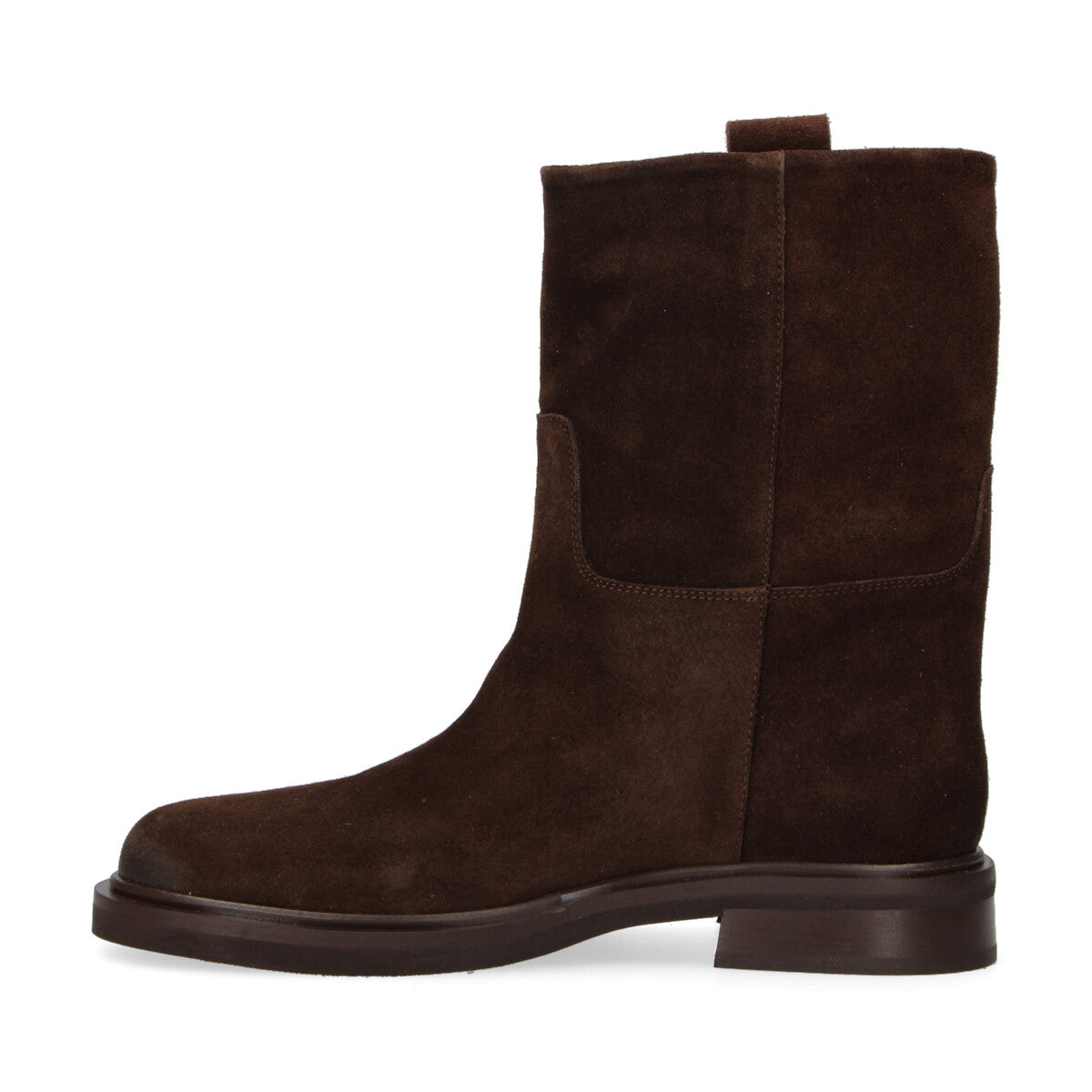 Poeve boots Liva in camoscio testa di moro