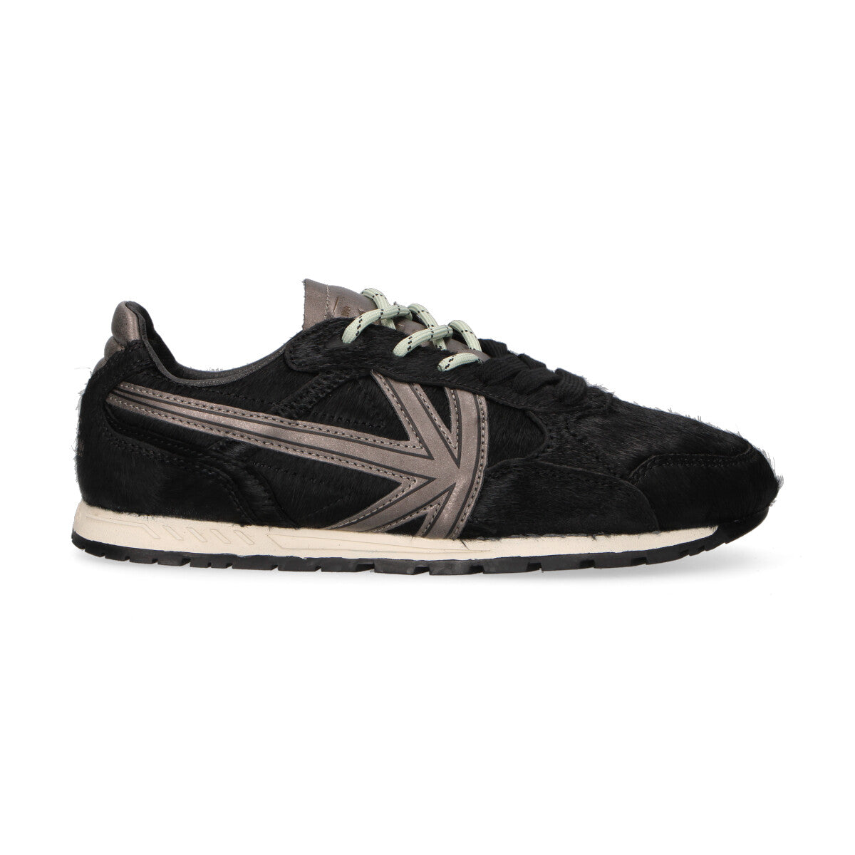 Kaotiko sneaker Seattle in cavallino nero