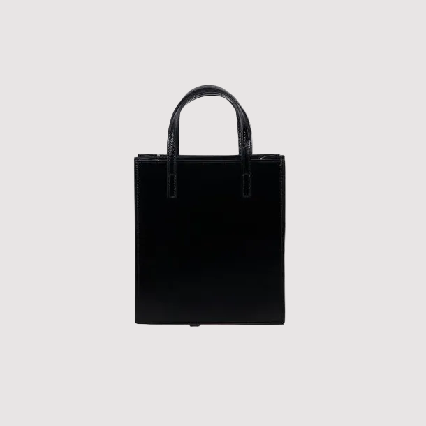 Hidesins borsa a mano Pocket M Crisp nera