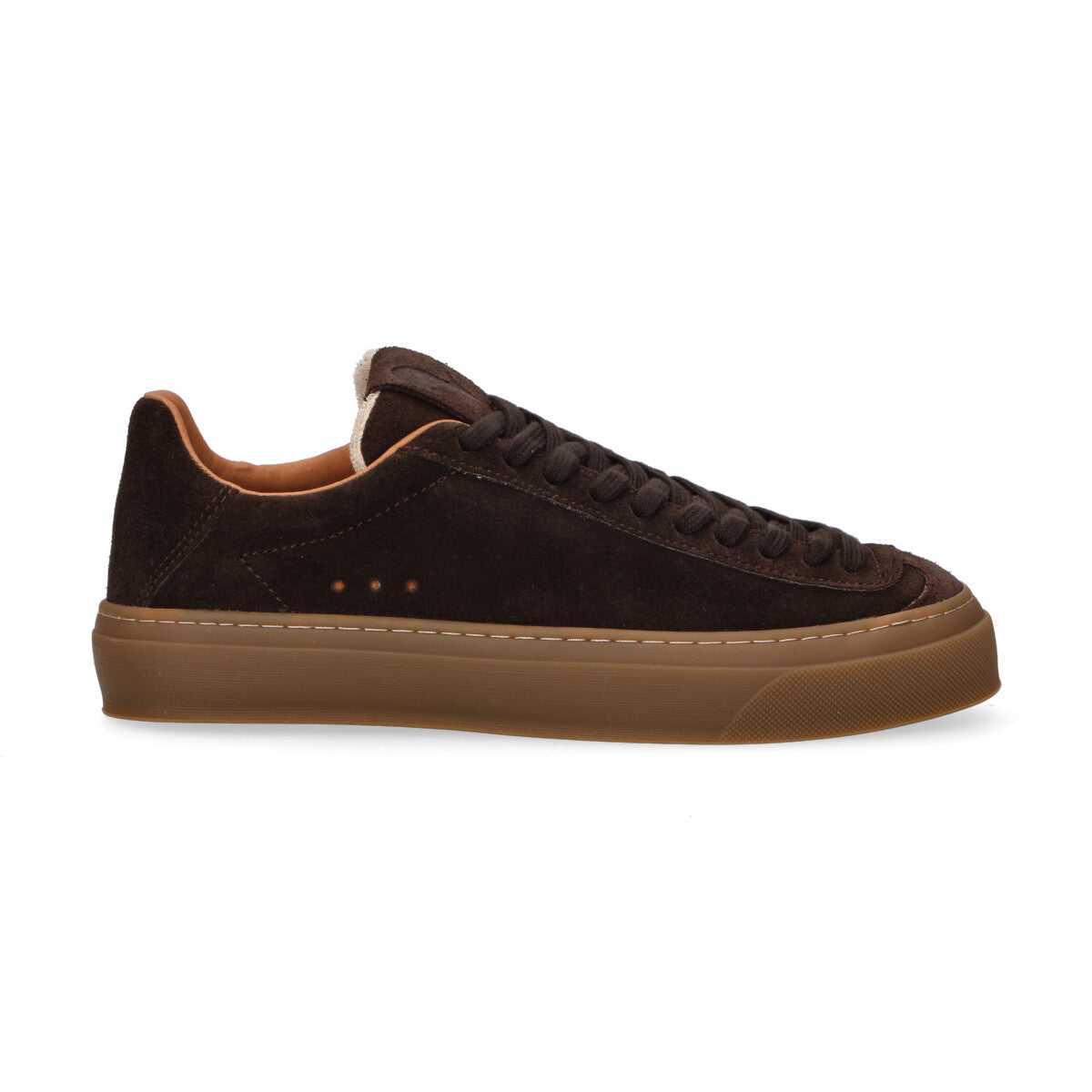 Aqva Alta sneaker Doge in camoscio testa di moro