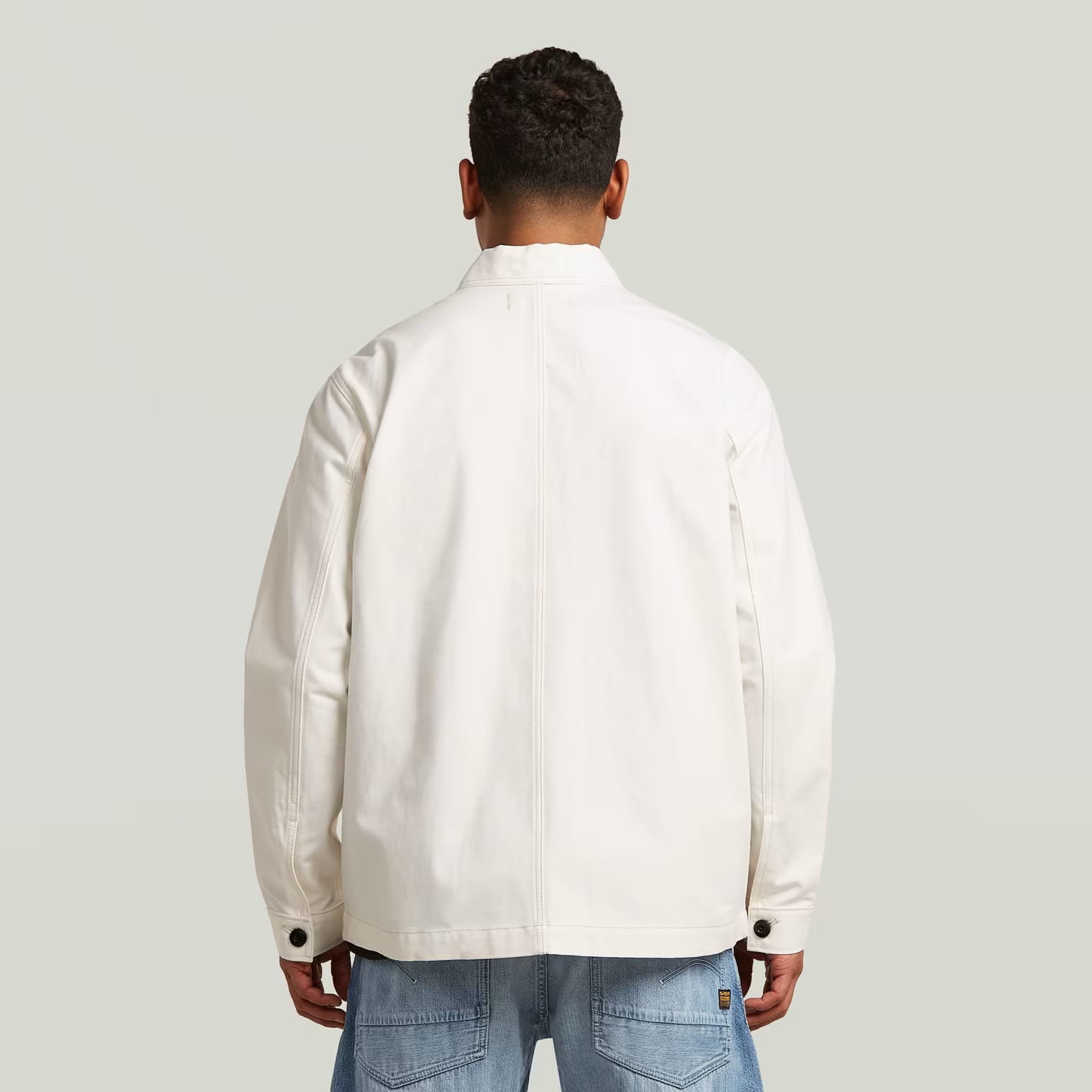 G-Star Camicia-giacca Mosa bianca ecru