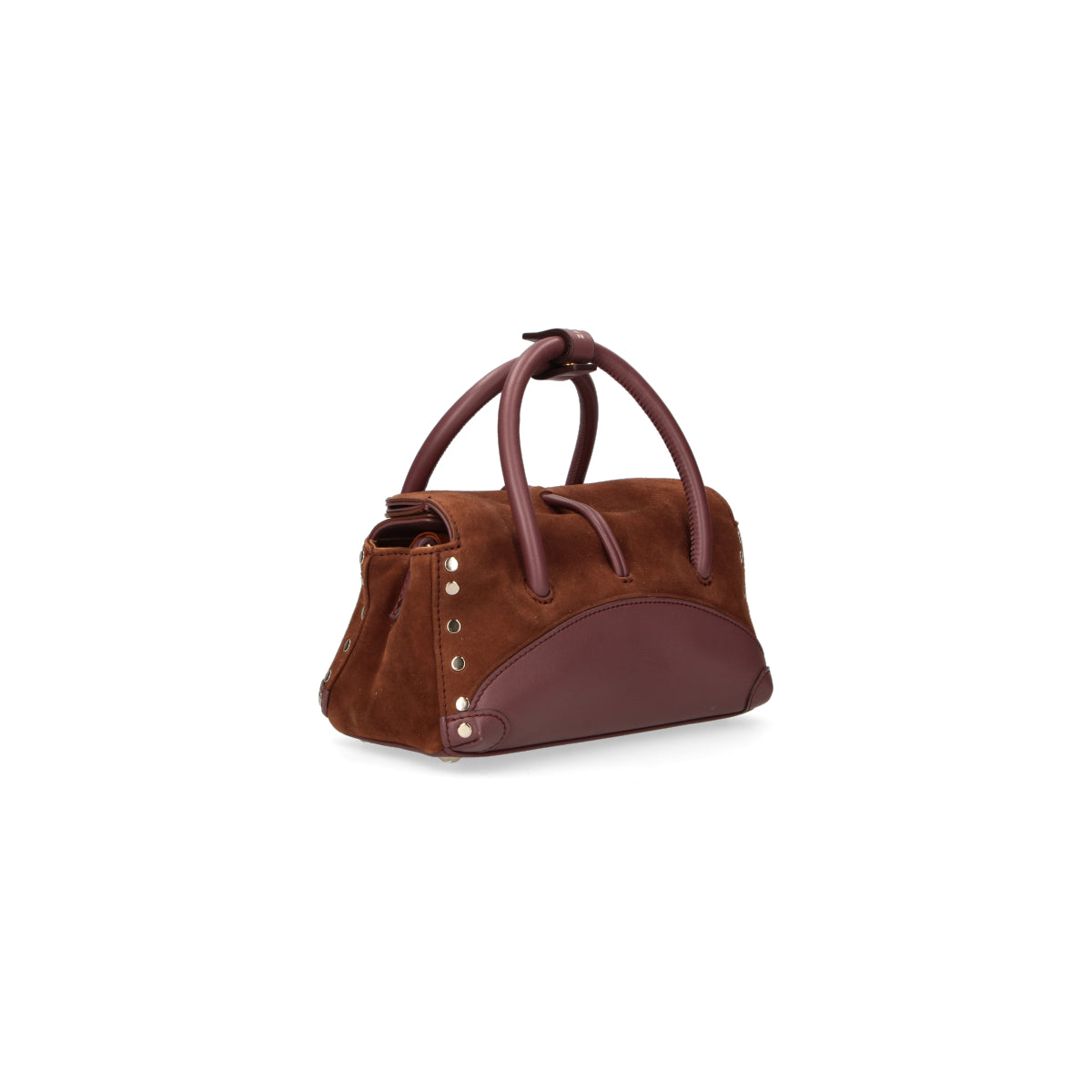 Zanellato borsa Dotta baby Zashmere brown legno di noce
