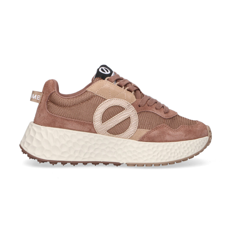 No Name sneaker Carter Jogger in nylon rosa