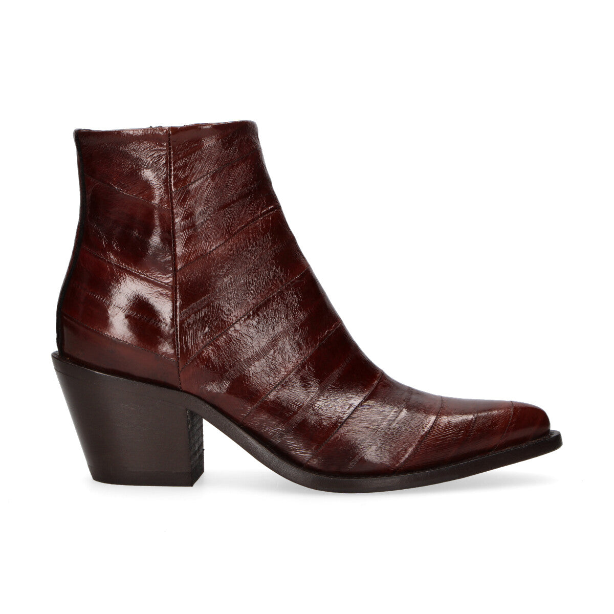 Ducanero tronchetto in pelle cognac