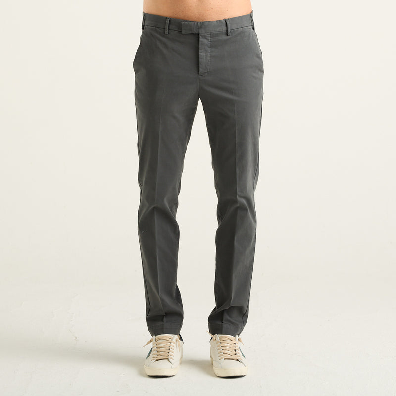 PT Torino Master Pantalone Slim Uomo Grigio Antracite