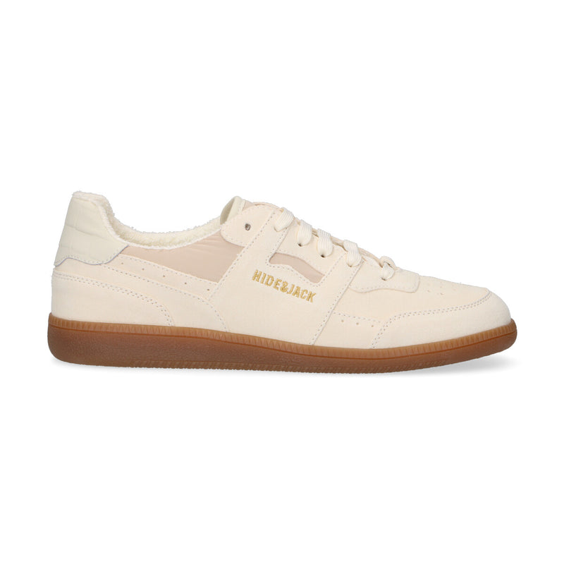 Hide&Jack sneaker in pelle,camoscio e nylon beige
