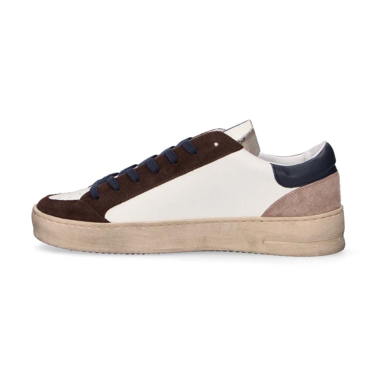 Ama Brand sneaker Slam in pelle bianca