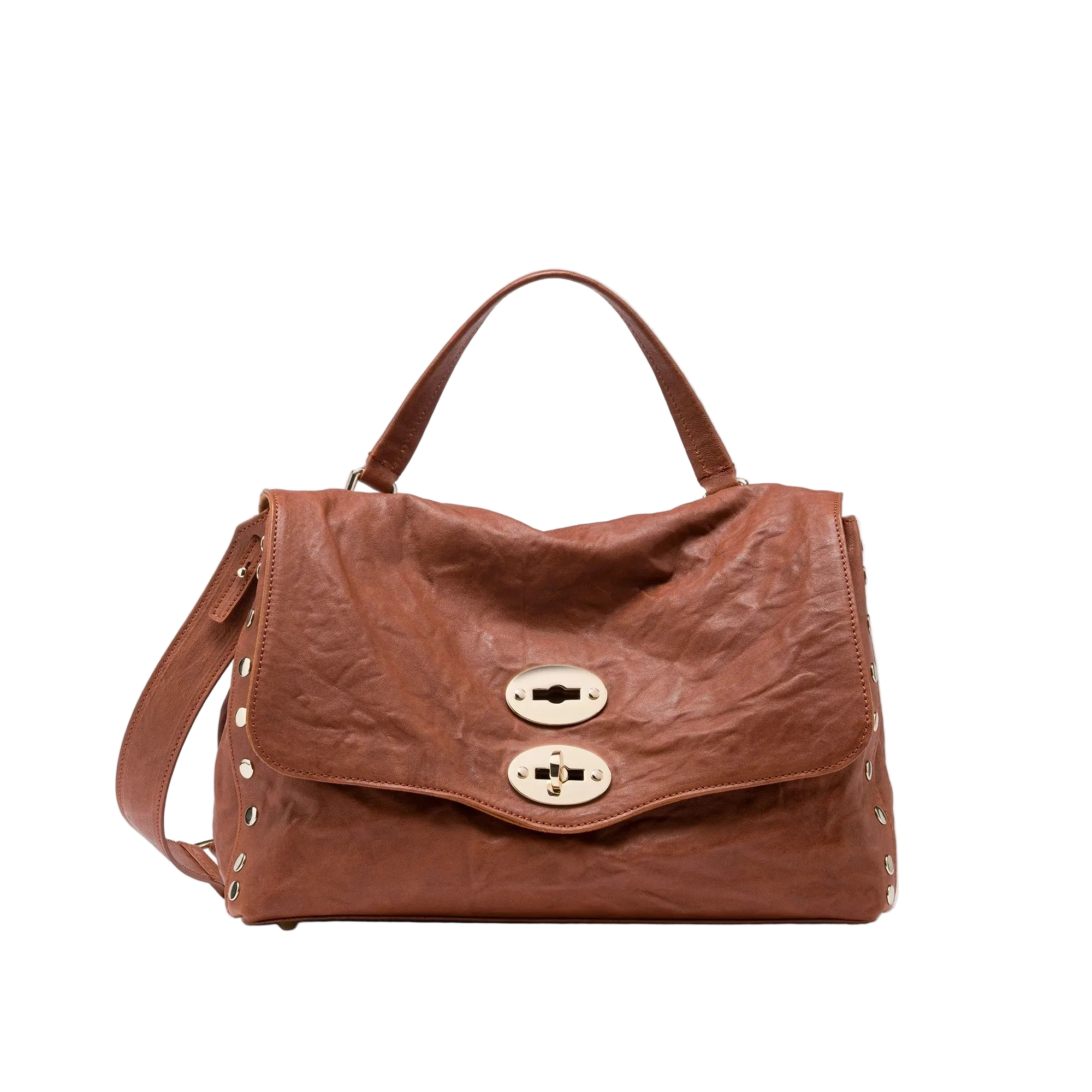 Zanellato borsa Postina Officina Small Brown Valle del Casentino