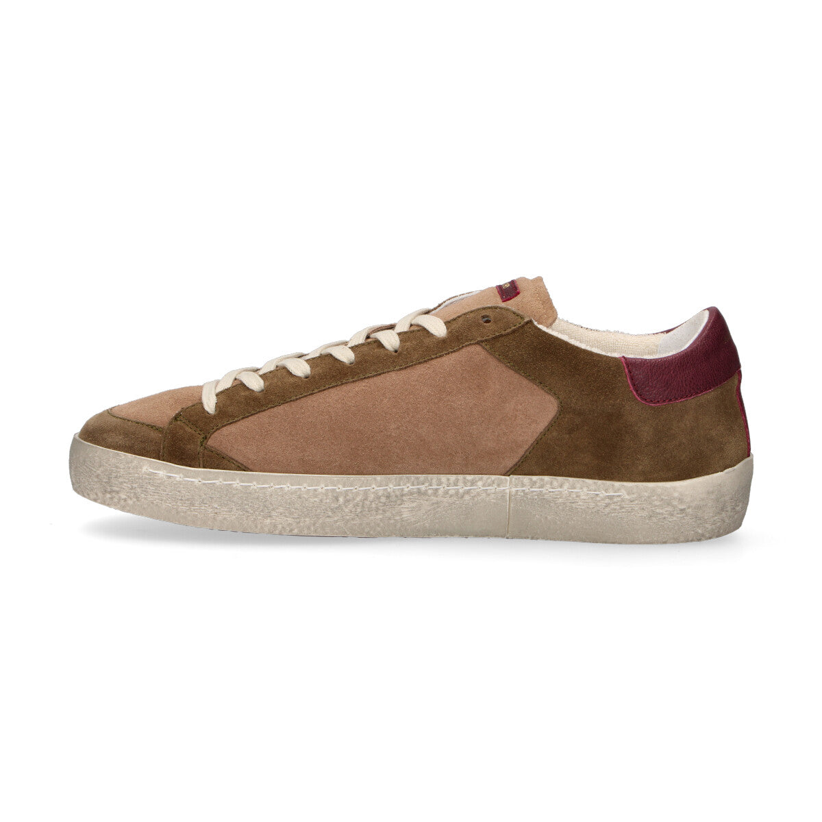 Ama Brand sneaker Time in camoscio cuoio