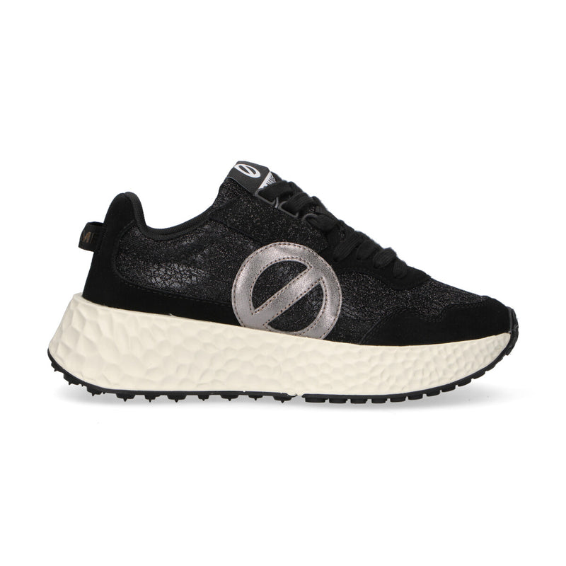 No name sneaker Carter Jogger in tessuto nera