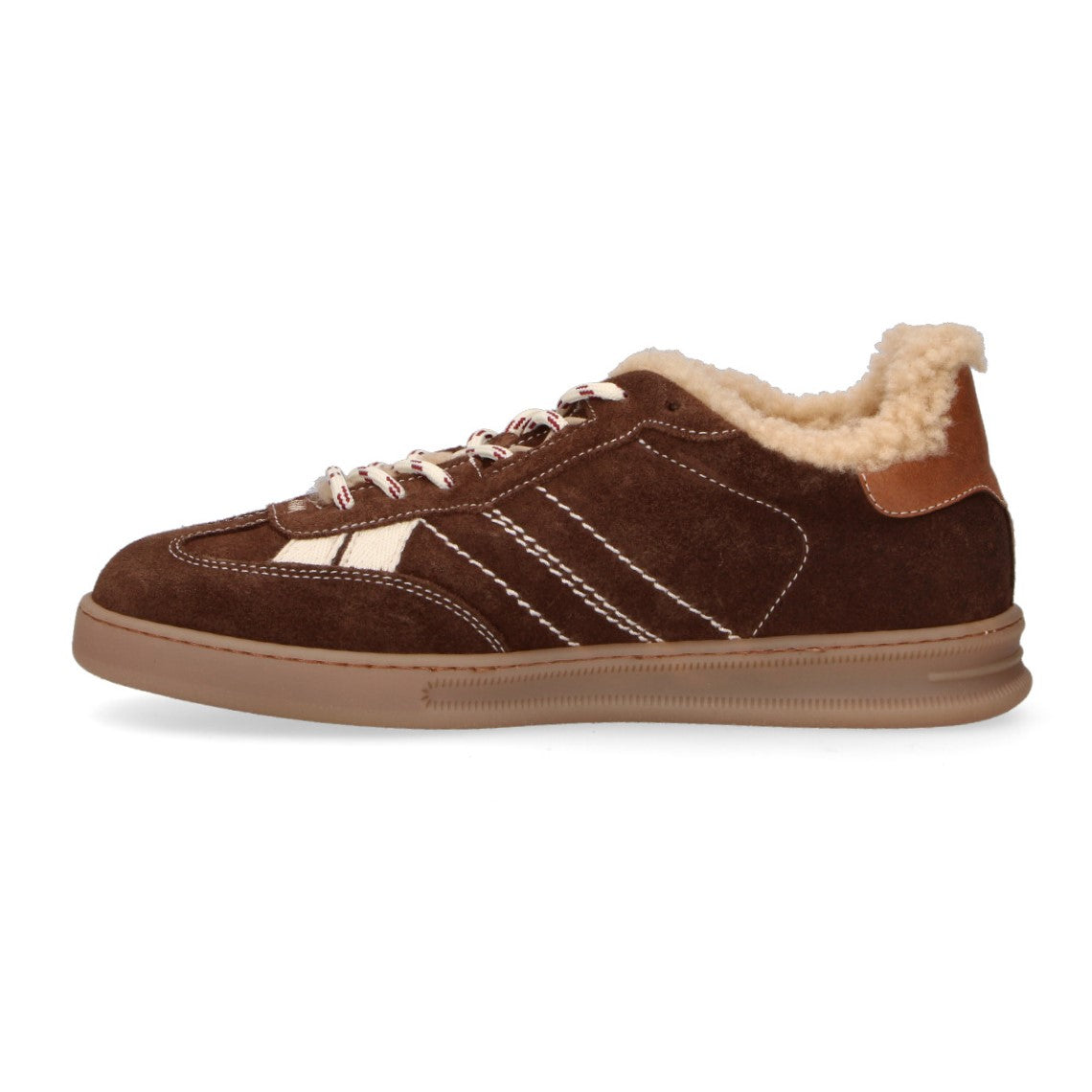 Woolrich sneaker in camoscio testa di moro