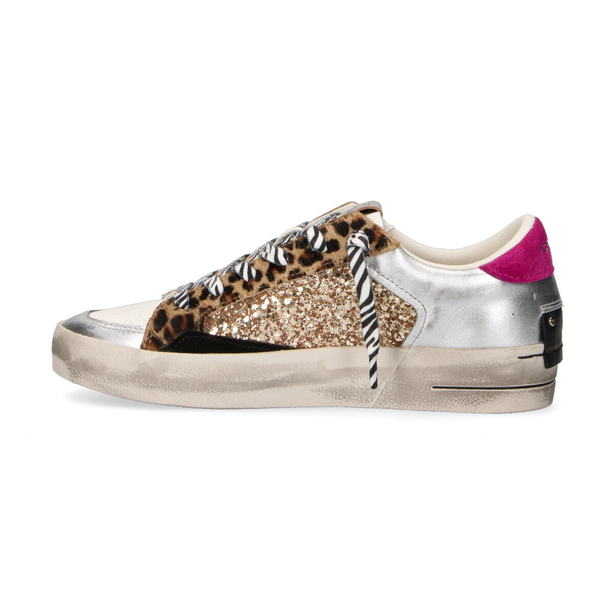 Crime London sneaker Sk8 Deluxe Electric Safari
