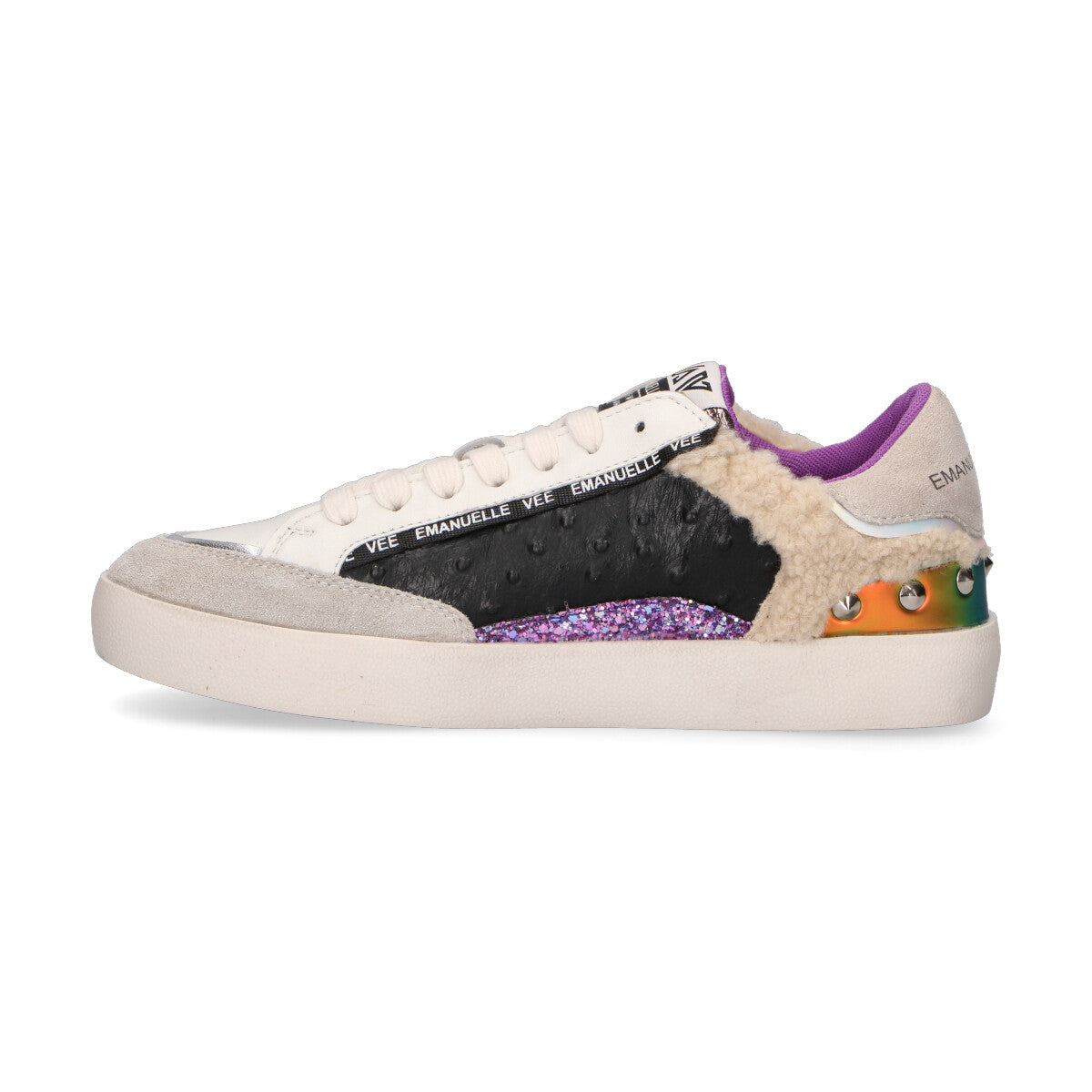 Emanuelle Vee sneaker Olivia strass teddy