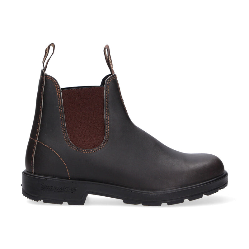 Blundstone boot pelle testa di moro