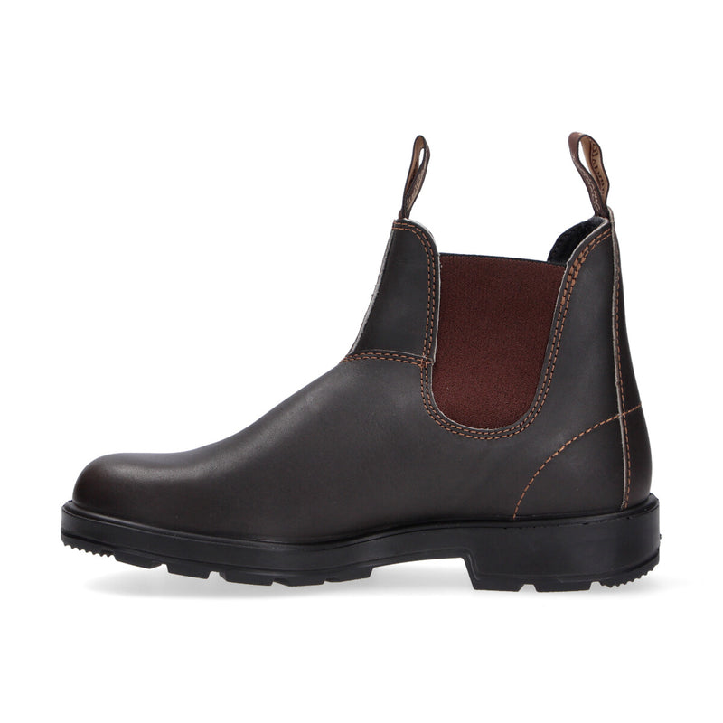 Blundstone boot pelle testa di moro