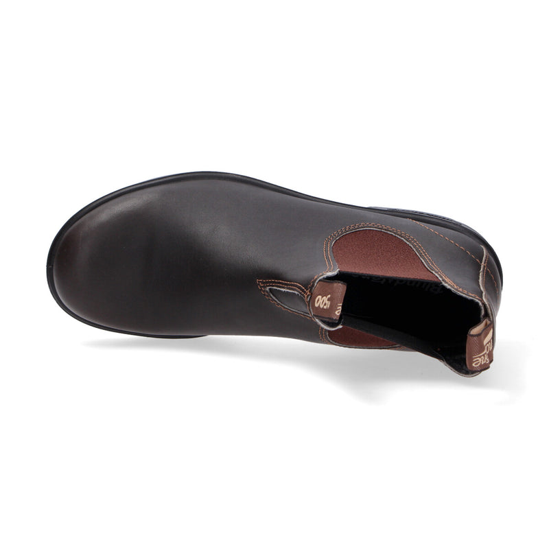 Blundstone boot pelle testa di moro