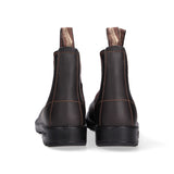 Blundstone boot pelle testa di moro
